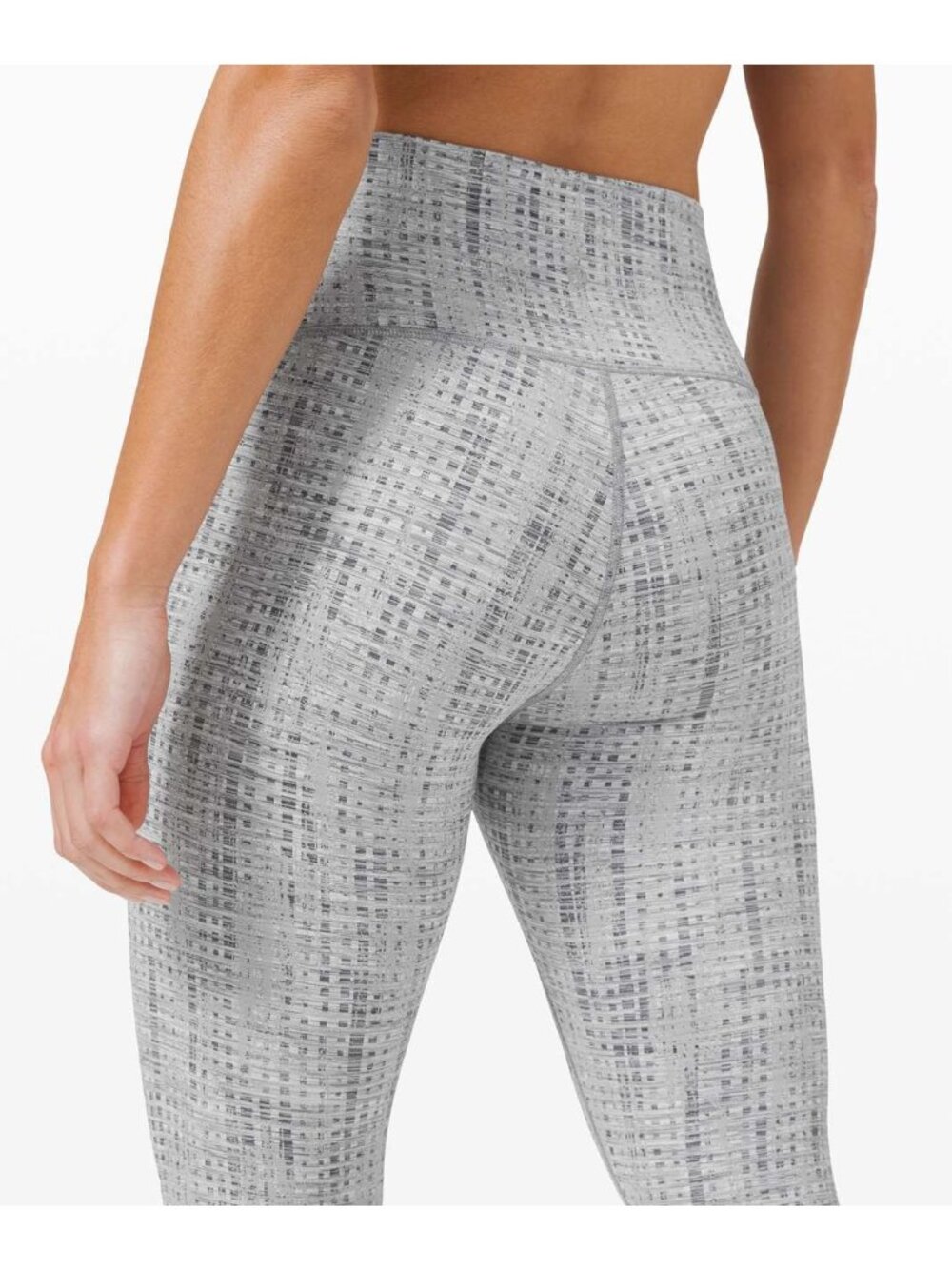 Pilates Princess Clean Girl Lululemon Wunder Under Luxtreme Jacquard Leggings 6